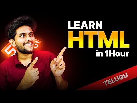 HTML Full Course in Telugu | From a ZERO to HERO | Code With Swaroop