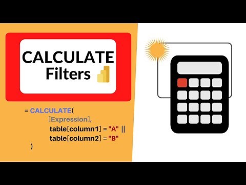How to Specify Multiple Filter Conditions in CALCULATE [Power BI]