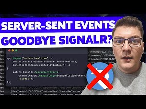 Goodbye SignalR? Native Server-Sent Events are Here!
