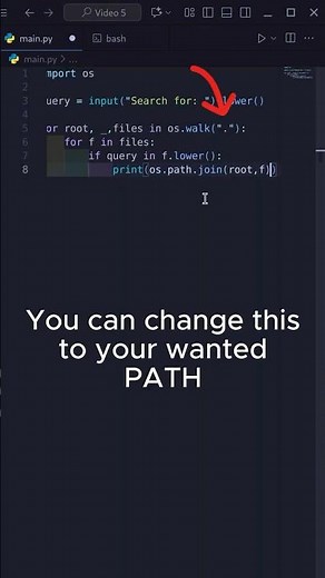 This Python Script Finds Any File on Your PC Instantly