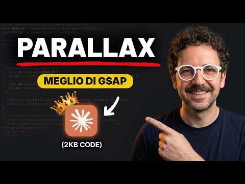 Amazing Parallax in Vanilla JS + Claude AI (I Recreated GSAP in 2kb)