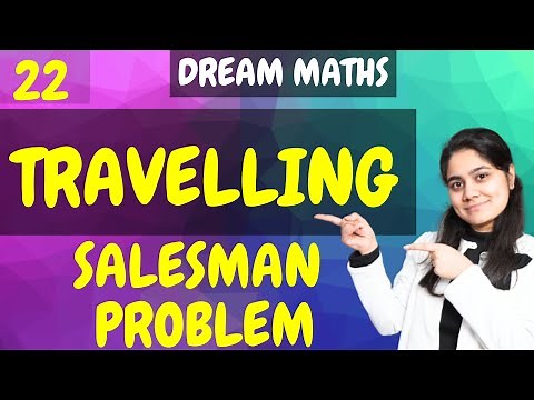 Introduction to Travelling Salesman Problem|Assignment Problem|Linear Programming|Dream Maths