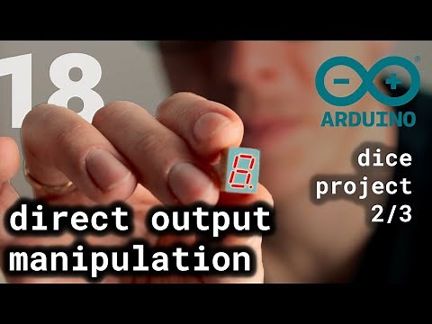Direct output manipulation, Switch case , 7 segment display: (Arduino Uno Programming for Beginners)