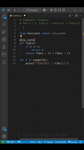 Make Python Faster! #python #pythontips #programming