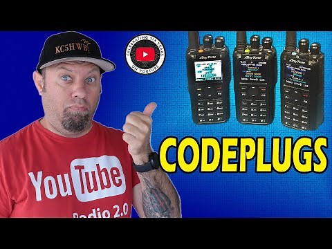 Anytone AT-D878UVII Plus Codeplug How To | Anytone 878 Programing