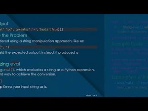 Converting a String to List in Python