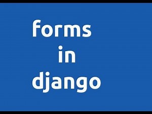 forms in django