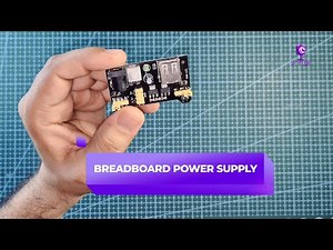 Breadboard Power supply module for diy projects #arduino #robotics #stem #science