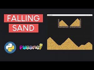 Falling Sand Simulation ( like Noita ) Python & Pygame Tutorial (OOP)