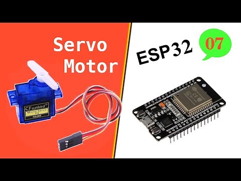 ESP32 Tutorial - Using Servo Motors ( NEW Arduino IDE )