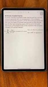 Engr. Kath teaches a calculator technique on Engineering Economy: Arithmetric | Kippap Civil Engineering Review