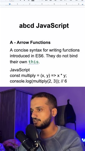 Swikar Codes | Spreading Coding Culture and Computer Science on Instagram: "Javascript abcd for beginners"