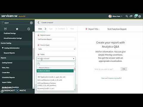 How to use Functions in ServiceNow Reports