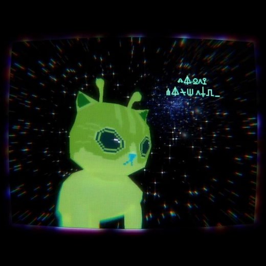 Two alien cats blew up the Earth #memes #aliencat #cat