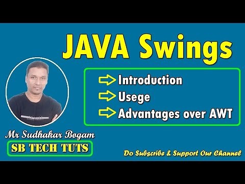What is Swing in java | Java Swings | Java programming