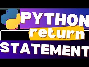How To Use Python return Statement |Beginner Python Tutorial #pythonforbeginners #pythonbeginner