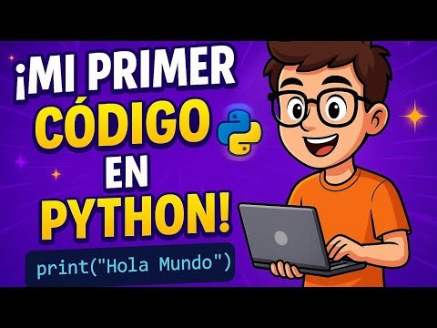 ✅️ ¡Tu Primer Código en PYTHON! (print ("Hola Mundo")) 🐍