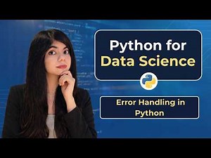 Python Error Handling Tutorial for Beginners | Try Except, Finally & Raise Explained