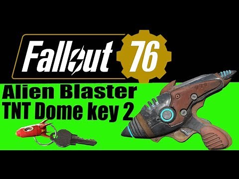 Fallout 76 How to get Alien Blaster, TNT Dome key 2 and Fusion Mag plan