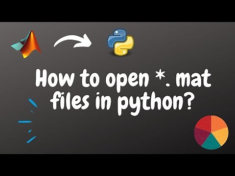 How to open Matlab's "mat" files in Python | Import and plot from mat