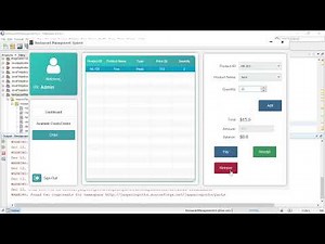 JavaFX Project - Restaurant Management System in JavaFX with Tutorials and Source Code