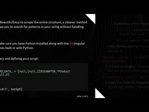 Extracting field IDs from Google Forms using Python and Regex