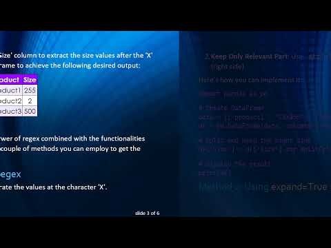 Splitting DataFrame Column in Python: Extracting Values Using regex