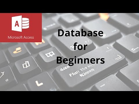 Create a Database in Microsoft Access for Beginners in 2024
