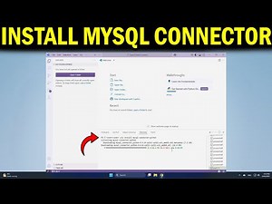 How To Install MySQL Connector Python in VS Code