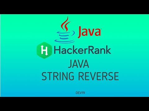 #17 Java String Reverse | Hackerrank Java Solutions