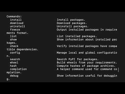 Getting Started with Pip and PyPI in Python