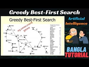 Greedy Best-First Search with Example | AI Informed Search | AI Chapter 4 | Bangla Tutorial | Lec 10