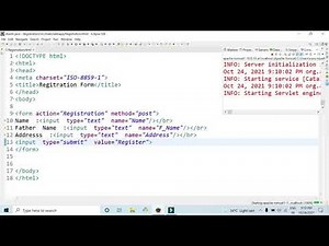 How to create a Registration Form in Eclipse | Eclipse - Create Java Project