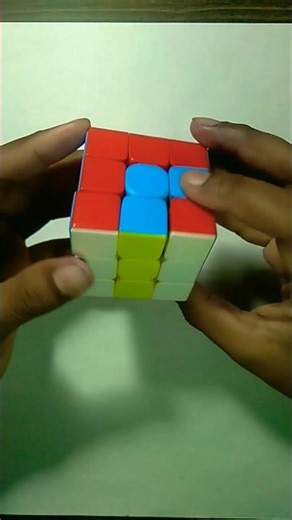 python pattern in 3 by 3 rubik's cube #python #rubik'scube #shortvideo #unstoppable