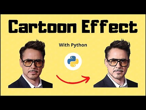Cartoon Effect on Image using Python & OpenCV
