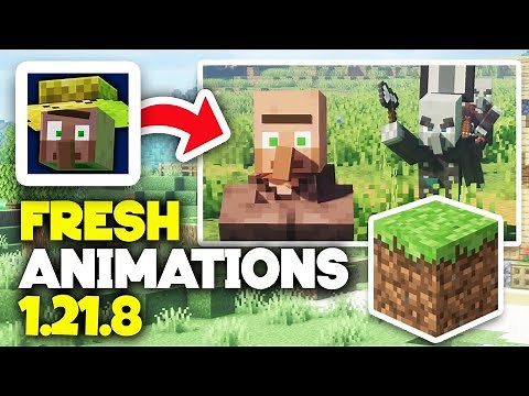 How To Download & Install Fresh Animations 1.21.8 for Minecraft Java