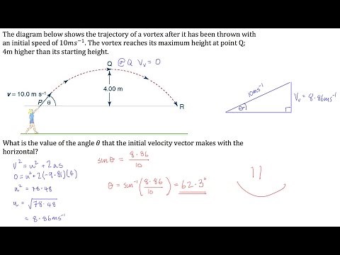 Projectile Motion - Finding Release Angle