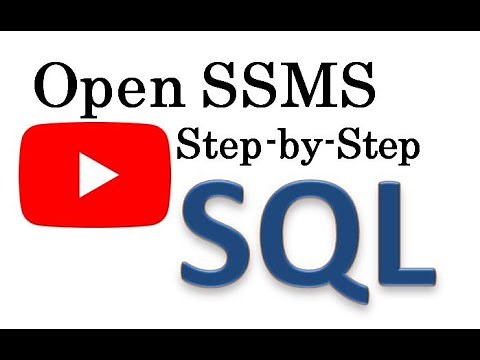 Open SQL Server Management Studio 21 & Create a Database (Step-by-Step Tutorial)