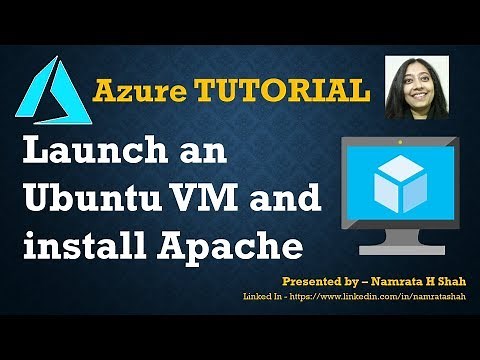 Azure Tutorial - Launch an Ubuntu VM and install Apache