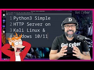 Python3 Simple HTTP Server is f****ng Amazing! Kali Linux and Windows Install