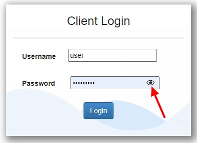 Hide/Show Password using Eye icon in HTML and JavaScript