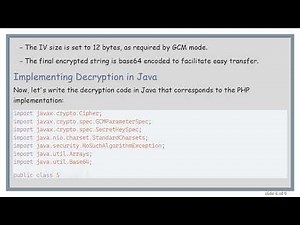 Cross-Platform AES GCM Encryption in PHP and Java