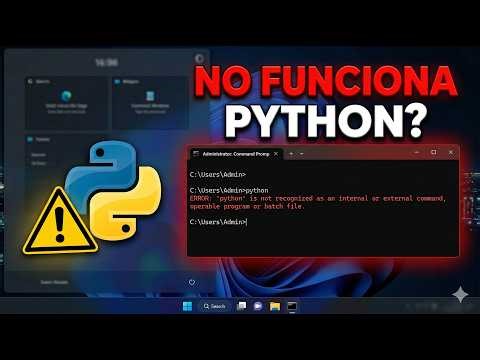 Cómo agregar Python al PATH en Windows 11 (2026)