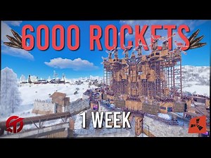Rust ZERG Movie | How OT shot 6000 ROCKETS in 1 WEEK