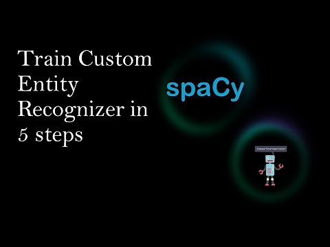 Train Custom NER with Spacy v3.0