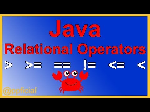 Java Relational Operators for Boolean Expressions - Greater Than / Less Than / Equality - Appficial