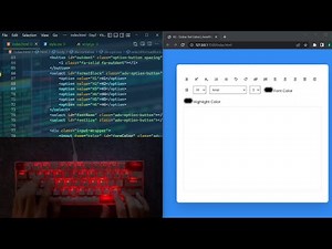 ASMR Programming - JavaScript Text Editor - No Talking