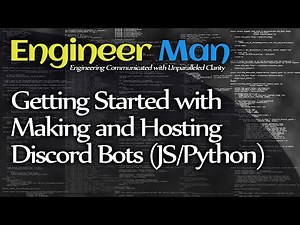 Getting Started with Making and Hosting Discord Bots with JavaScript and Python