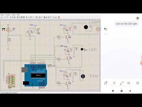 Smart Home Automation Project using IoT | Final Year Project Ideas | Proteus Simulation
