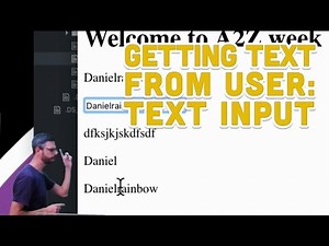 1.3: Getting Text form User: Text Input - Programming with Text